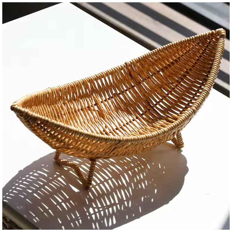 Woven Willow Storage Basket | Natural Artisanal Weave | Japandi Home