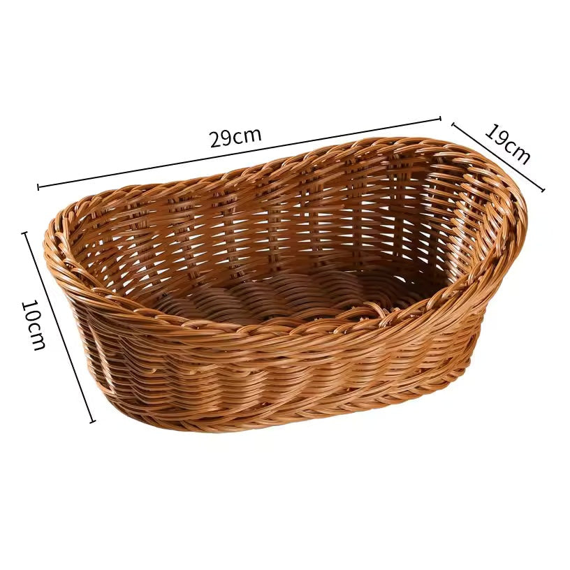 Woven Willow Storage Basket | Natural Artisanal Weave | Japandi Home